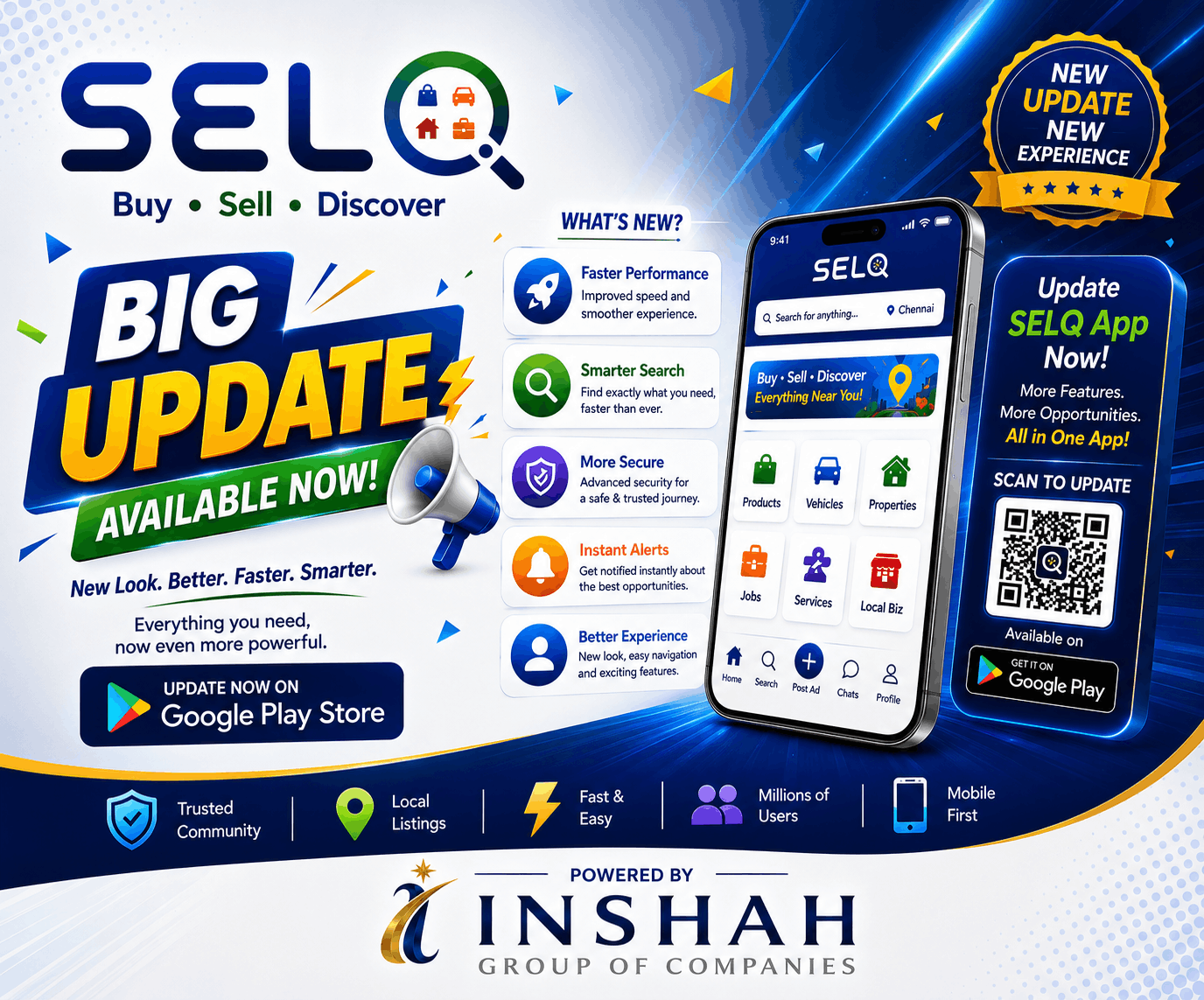 SelQ - Big Update Available @ Play Store
